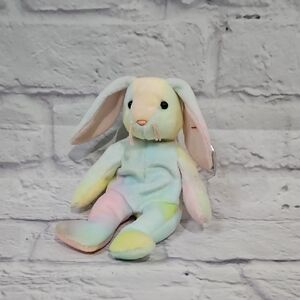 Ty Beanie Baby Hippie The Tie Dye Bunny
